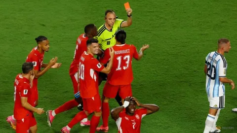 Drama Kartu Merah Embolo Hancurkan Mimpi Swiss ke Semifinal Piala Dunia