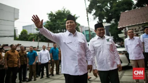 Prabowo Sindir Cak Imin: Dulu Lawan, Kini Satu Pemerintahan