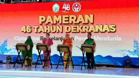Tri Tito dan Selvi Gibran Pimpin Syukuran 46 Tahun Dekranas, Dorong Perajin Go Global