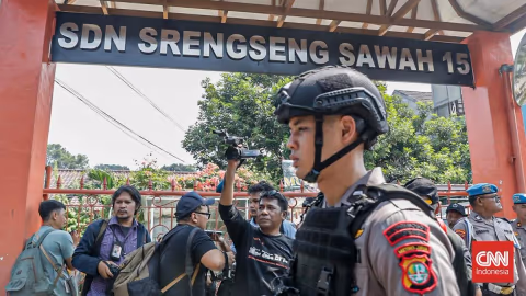 Ancaman Bom di SD Jagakarsa: Terduga Pelaku Terjerat Pasal Berlapis, Ancaman 20 Tahun Penjara