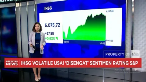 Sentimen Positif S&P Mendorong IHSG ke Atas 6.000, Rupiah Ikut Menguat