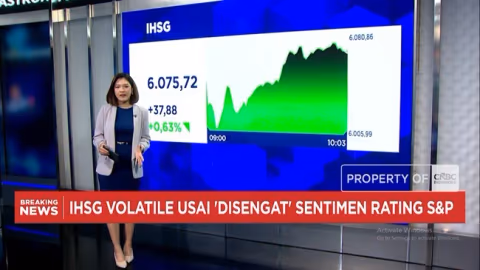 Sentimen Positif S&P Mendorong IHSG ke Atas 6.000, Rupiah Ikut Menguat