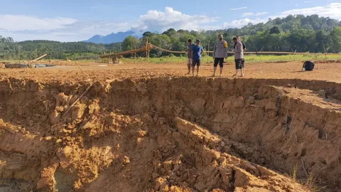 Longsor Tambang Ilegal di Mandailing Natal Tewaskan Dua Orang, Sembilan Tertimbun