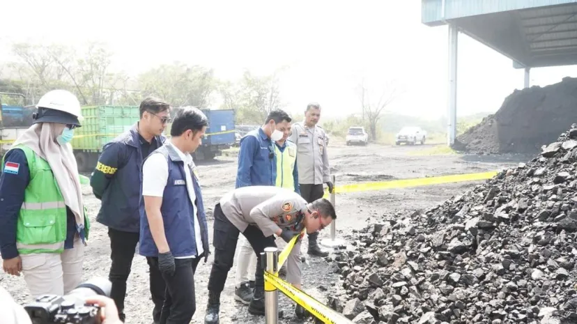 Polisi Bongkar Tambang Ilegal di Lahan PTBA, Negara Terancam Rugi Rp95,9 Miliar