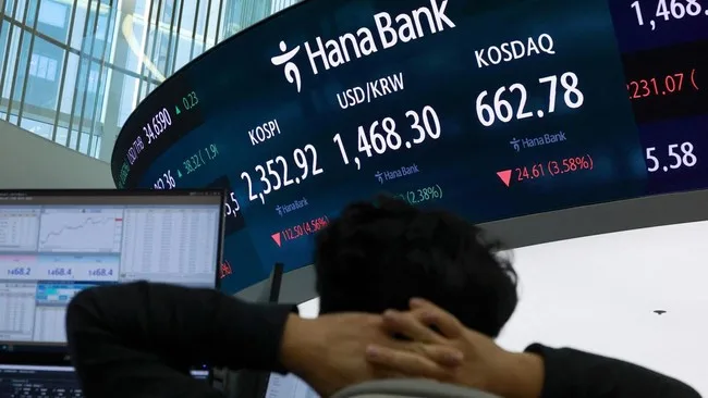 Inflasi AS Melandai, Bursa Asia Melonjak: Kospi Korea Terbang 6,3%