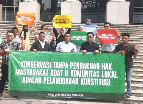 Gugat UU Konservasi ke MK, Masyarakat Adat: Negara Justru Meminggirkan Kami