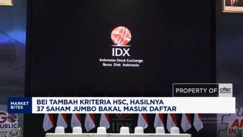 BEI Revisi Aturan HSC: 37 Saham Kapitalisasi Besar Terancam Masuk Daftar Hitam