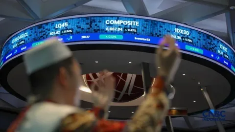 Asing Borong Saham Rp1 Triliun dalam Sehari, IHSG Mendekati 6.100