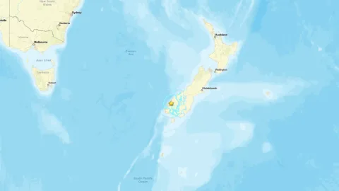 Gempa 5,9 Guncang Selandia Baru: Peringatan Tsunami Dicabut, Warga Diminta Waspada Arus Kuat