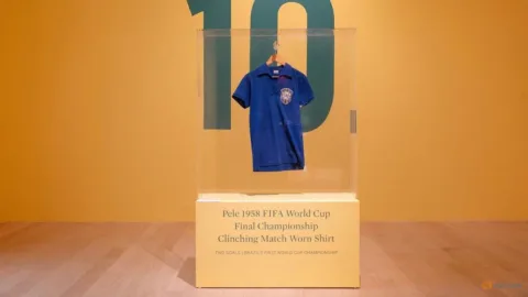 Jersey Pele di Final Piala Dunia 1958 Terjual Rp78 Miliar, Rekor Baru Memorabilia