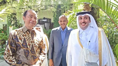Dubes Qatar Temui Jokowi di Solo: Bincang Timur Tengah hingga Hubungan Bilateral