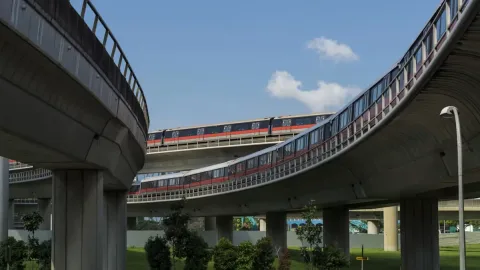 MRT Singapura Catat Rekor Keandalan: Delapan Bulan Tanpa Gangguan Besar