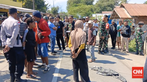 Bentrokan Adonara NTT Tewaskan Tiga Orang, Satu Jenazah Tertahan di Jalan