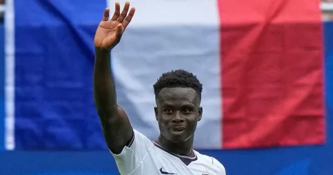 Saka Hattrick Bawa Inggris Hancurkan Prancis 6-4 di Perebutan Peringkat Ketiga Piala Dunia