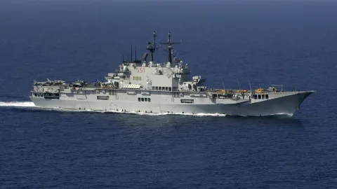 Komisi I DPR Restui Hibah Kapal Induk Giuseppe Garibaldi dari Italia, Nilainya Rp1,1 Triliun