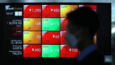 IHSG Tembus 6.200, Asing Justru Gasak Saham Bank