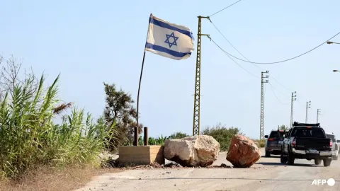 Di Lebanon Selatan, Bendera Israel dan Pos Pemeriksaan Tandai Awal Pendudukan