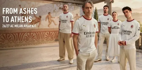 Milan Rilis Jersey Tandang 2026/27: Pesan Balas Dendam dari Istanbul ke Athens