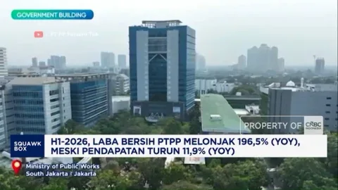 Laba PTPP Semester I 2026 Melonjak 196,5%, Sinyal Pemulihan Konstruksi Nasional