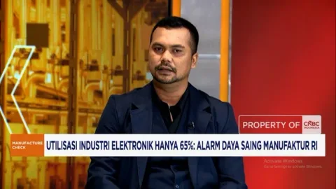 Daya Beli Tergerus, Utilisasi Pabrik Elektronik RI Cuma 65%