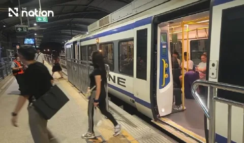 Lintasan Kereta Bandara Bangkok Kembali Normal Setelah Gangguan Seharian