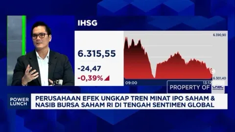 Minat IPO Saham RI Tertekan: Investor Wait and See di Tengah Gejolak Pasar