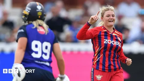 Super Giants Bantai London Spirit di Lord's, Debut Manis di The Hundred
