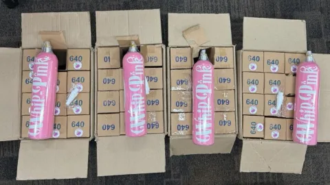 Bos Whip Pink dan Anak Jadi Tersangka: Bisnis Gas Tertawa Raup Rp21 Miliar Ilegal