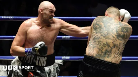 Fury Tundukkan Wach, Duel dengan Anthony Joshua Kian Nyata