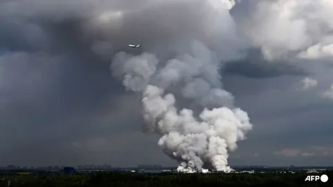 Serangan Balasan Rusia-Ukraina Tewaskan 21 Orang, Pameran Alutsista Jadi Sasaran
