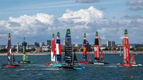 Tim AS Optimistis di Portsmouth: Angin Kencang Bisa Ubah Peta Persaingan SailGP