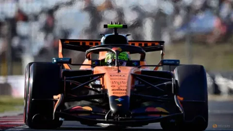 Norris Puncaki Latihan Terakhir GP Hungaria, Hamilton Tersudut