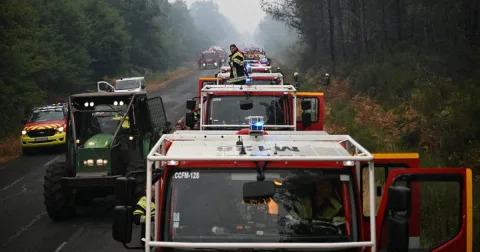 Kebakaran Hutan di Eropa: 250.000 Mengungsi, Tour de France Dipangkas
