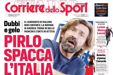 Kontroversi Sponsor Rusia Hambat Langkah Pirlo Menuju Kursi Pelatih Timnas Italia