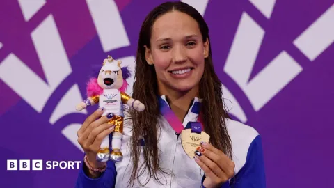 Angharad Evans Buktikan Diri: Emas Perdana Skotlandia di Tengah Euforia Suporter