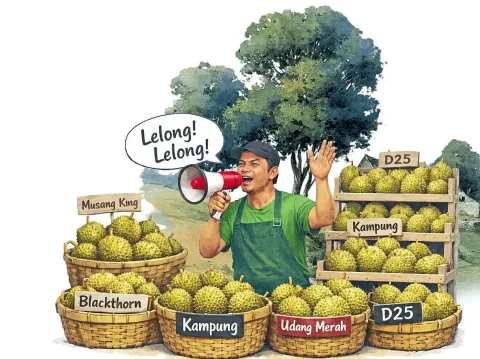 Durian Melimpah, Petani Malaysia Gigit Jari: Harga Musang King Anjlok ke Rp6.000 per Kg