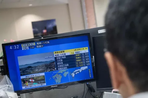 Gempa 7,1 Guncang Kyushu, Jepang Keluarkan Peringatan Tsunami