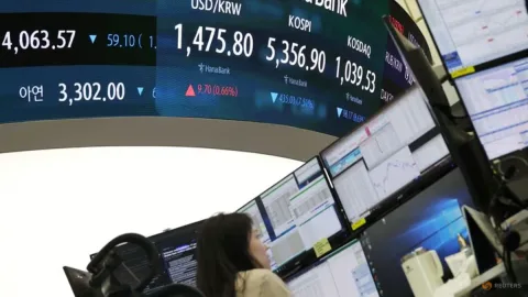 Hancurnya Saham Teknologi Asia: KOSPI Anjlok 11%, Kekhawatiran AI Meredup