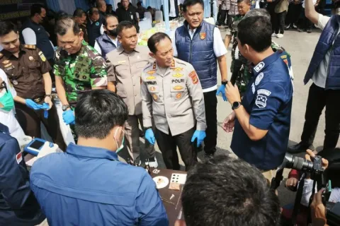 Polda Lampung Musnahkan Narkoba Rp264,9 Miliar: 829 Ribu Jiwa Terlindungi