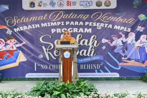 180 Anak Putus Sekolah di Jakarta Barat Kembali ke Bangku Pendidikan lewat Program 'Sekolah Kembali'