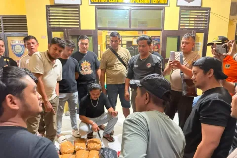 Polda Sumbar Gagalkan Peredaran 30 Paket Ganja, Kurir Ditangkap di Pasaman Barat