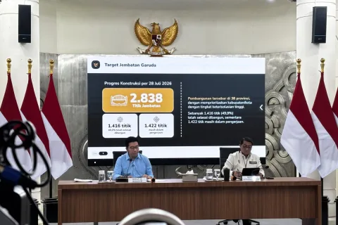 Setengah Jalan Menuju Target, Jembatan Garuda Sudah Hubungkan 7.371 Desa