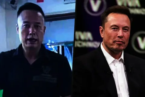 Koki Barbeku Mirip Elon Musk Viral di China, Pilih Fokus Usaha daripada Terkenal