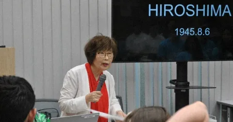 Kisah Survivor Hiroshima: 'Kalian Bisa Ubah Dunia' untuk Perdamaian