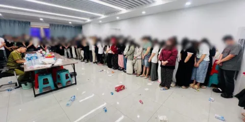 Laos Gempur Judi Online dan Penipuan Siber: 1.044 Tersangka Ditangkap dalam Sebulan