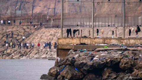 Krisis Migran Ceuta Mereda: 60.000 Orang Kembali ke Maroko, Eropa Berebut Sikap