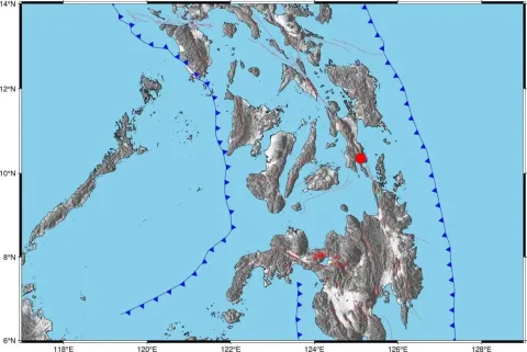 Gempa Magnitudo 4 Guncang Leyte Selatan, Filipina: Warga Diimbau Tenang