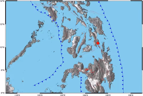 Gempa Magnitudo 4 Guncang Leyte Selatan, Filipina: Warga Diimbau Tenang