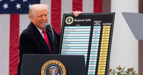 25 Negara Bagian AS Gugat Tarif Baru Trump: Dalih Buruh Paksa Dinilai Dalih