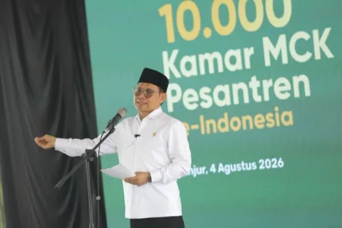 Cak Imin Luncurkan Program 10.000 MCK Pesantren: Sanitasi Jadi Fondasi SDM Unggul